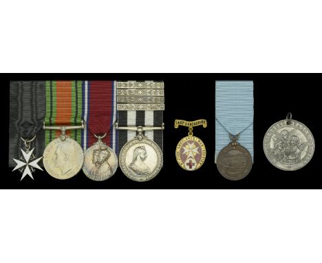 An Order of St. John group of four awarded to Divisional Surgeon Gladys E. Wilkinson, Oldham Central Nursing Division, St. Jo