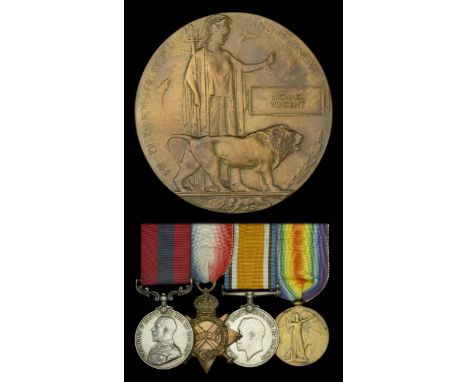 A Great War ‘Ypres 1915, Hill 29’ D.C.M. group of four awarded to Sergeant M. Vincent, 4th Battalion, King’s Liverpool Regime