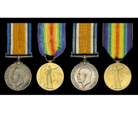 Pair: Air Mechanic First Class W. S. Bright, Royal Air Force British War and Victory Medals (209511 1. A.M. W. S. Bright. R.A