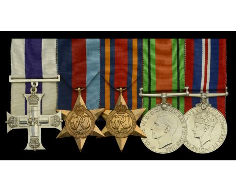 A Second War ‘Burma Operations’ M.C. group of five attributed to Captain D. Mitchell, Royal Army Medical Corps, attached 6th 