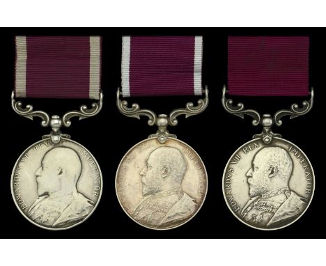 Army L.S. & G.C., E.VII.R. (3) (66117 Coy. Sjt. Mjr. J. Hickingbotham. R.G.A.; 49773 2/Cl.Mr. Gnr: R. H. Needham. R.G.A.; 722