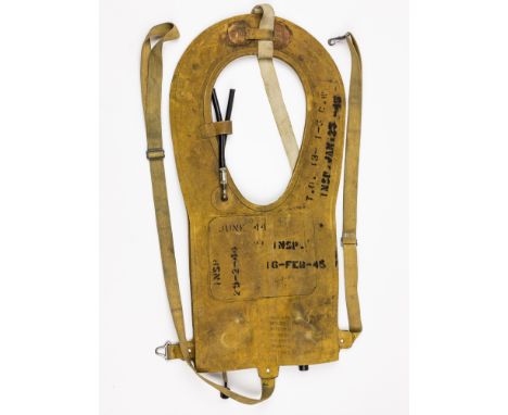 B-4 "MAE WEST" LIFE PRESERVERAmerican Type B-4 "Mae West" inflatable life preservers commonly worn by airmen during World War