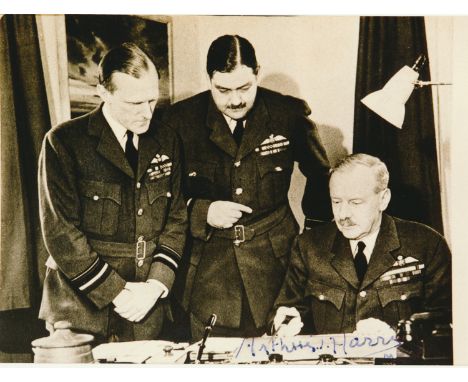 ALLIED NOTABLESARTHUR HARRIS (1892-1984) Popularly known as "Bomber" Harris, Commander-in-Chief of RAF bomber command during 