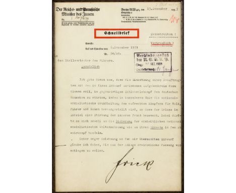 WILHELM FRICK(1877 - 1946) Close associate of Hitler and participant in the Beer Hall Putsch, Reich Minister of the Interior 