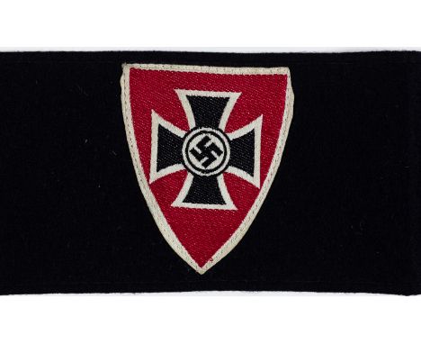 KYFFHAUSERBUND MEMBER ARMBANDArmband issued to a member of the Kyffhauserbund veterans and reservists' umbrella group between