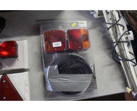 A magnetic trailer light kit 