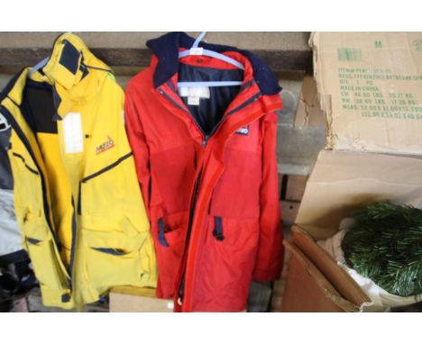 A Musto sailing jacket, size M