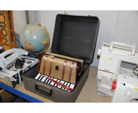 A Hohner piano accordion 