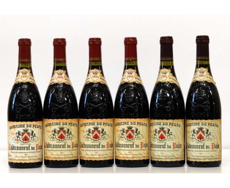 6 Bottles Mixed Vintage Lot Chateauneuf du Pape Domaine du Pegau 6 Bottles Mixed Vintage Lot Chateauneuf du Pape Domaine du P