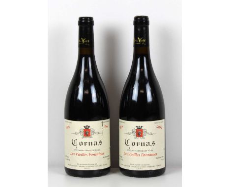 2 Bottles Cornas ‘Les Vieilles Fontaines’ Domaine Alain Voge Vintage 2006 2 Bottles Cornas ‘Les Vieilles Fontaines’ Domaine A