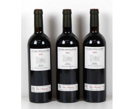 3 Bottles Priorat Rene Barbier ‘Finca Clos Mogador’ Vintage 2003 3 Bottles Priorat Rene Barbier ‘Finca Clos Mogador’ Vintage 