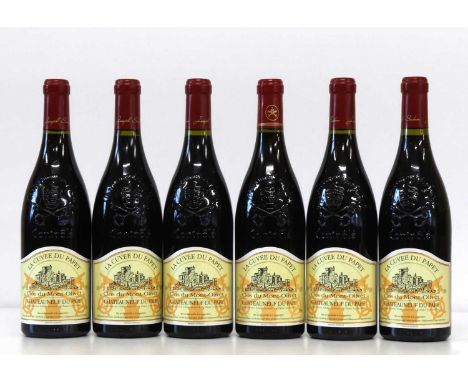6 Bottles Mixed Vintage Lot Chateauneuf du Pape ‘Clos du Mont Olivet’ 6 Bottles Mixed Vintage Lot Chateauneuf du Pape ‘Clos d