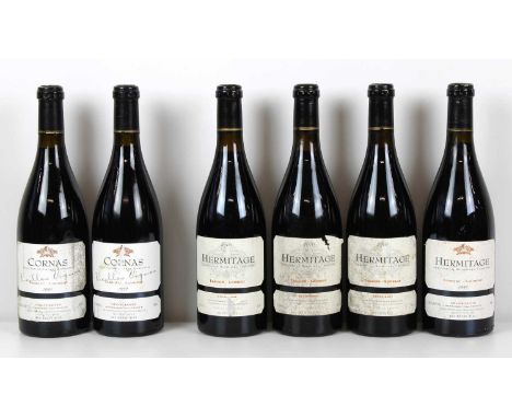 6 Bottles Mixed Lot Very Fine Northern Rhone Reds 6 Bottles Mixed Lot Very Fine Northern Rhone Reds from Domaine Tardieu-Laur