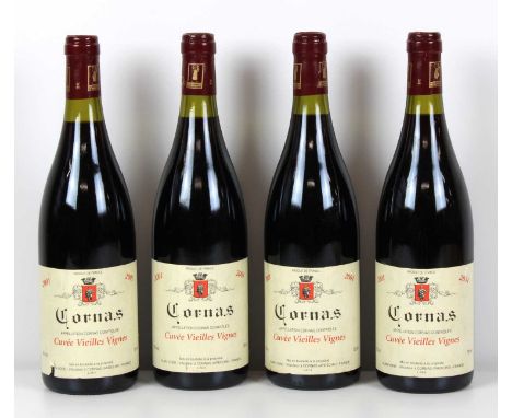 4 Bottles Cornas ‘Les Vieilles Vignes’ Domaine Alain Voge Vintage 2001 4 Bottles Cornas ‘Les Vieilles Vignes’ Domaine Alain V