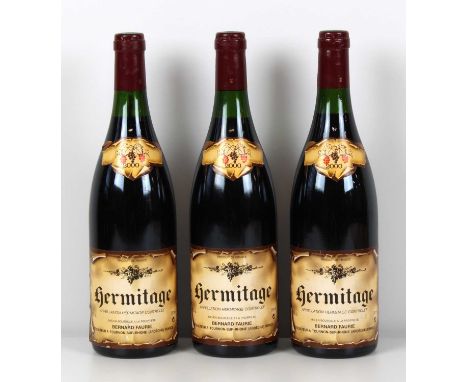 3 Bottles Hermitage Domaine Bernard Faurie Vintage 2000 3 Bottles Hermitage Domaine Bernard Faurie Vintage 2000