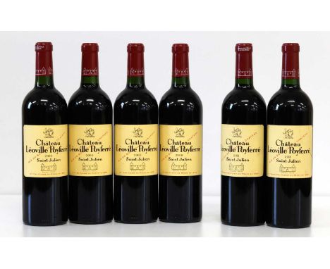 6 Bottles Chateau Leoville Poyferre Grand Cru Classe St Julien 6 Bottles Chateau Leoville Poyferre Grand Cru Classe St Julien