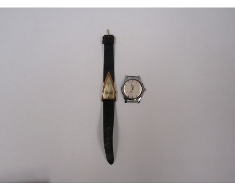 A vintage Orfina 17 jewels watch and Pesag 17 jewels Incabloc Antimagnetic 