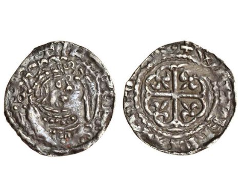 Matilda (in England) (1135-48), Penny, 0.88g, Crude ‘Watford’ type, Bristol(?), Willem, :+[ ]DI I[ ]PE bust right, crowned an