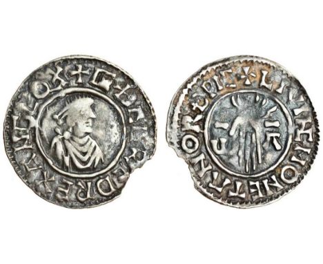 Aethelred II (978-1016), Penny, 1.56g, First Hand type, Norwich, Lifinc, diademed bust right, rev. +LIVINC MONETA NOR&#272;PI