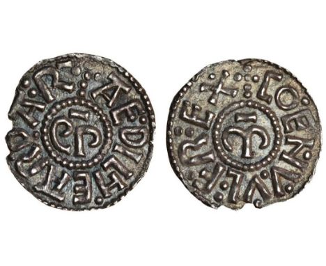 Archbishops of Canterbury, Aethelheard (793-805), fifth issue, c.798-805, with Coenwulf as overlord, Penny, 1.07g., Canterbur