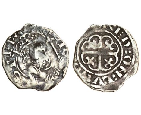 Stephen (1135-54), Penny, 1.32g, ‘Watford’ type, (BMC I), London, Liefred, bust right, crowned and diademed, holding sceptre 