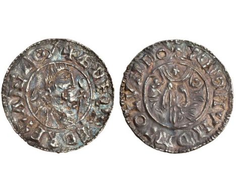 Aethelred II (978-1016), Penny, 1.60g, Benediction Hand type, London, diademed bust right, sceptre in front terminating in cr