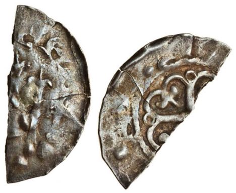Stephen (1135-54), Penny (1), 1.35g, ‘Watford’ type, London, Wulfwine, a superb portrait but repaired, good very fine, scarce