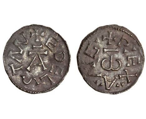 East Anglia, Aethelstan I (c.825-40), non-portrait phase, c.830-837/38, Penny, 1.24g., +EDELSTAN, around letter A, contractio