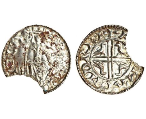 Edward the Confessor (1042-66), Penny, 0.94g, Sovereign/Eagles type, Derby, Froma, King crowned, bearded, seated on throne fa