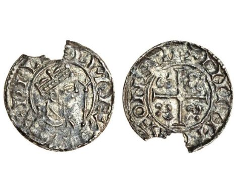 William I (1066-87), Penny, 0.91g, Profile Right type, Shaftesbury, Cnihtwine, bust right crowned and diademed, in front a sc