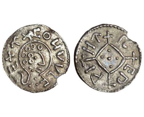 Mercia, Coenwulf (796-821), portrait phase, c.800-821, Penny, 1.18g., East Anglia, ?Ipswich, Wihtred, +CONVVLF REX M, head ri