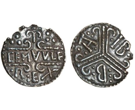 Mercia, Coenwulf (796-821), three line phase, 796-97, Penny, 1.38g., London, Ibba, CENVVLF between hooked lines, uncial M abo