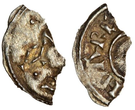 Wessex, Alfred the Great (871-99), cut quarter Penny, 0.62g., two-line type, ?Canterbury, Ethelstan (N.635; S.1066), good fin