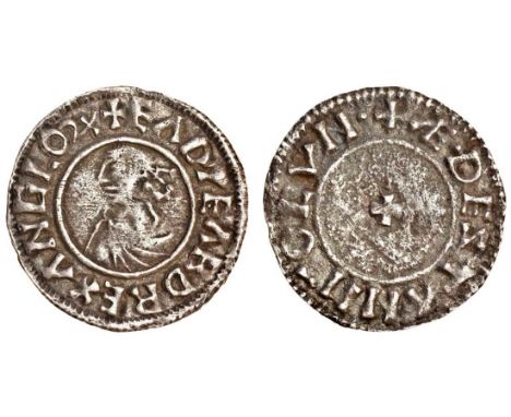 Edward the Martyr (975-78), Penny, 1.36g. London, Aedestan, diademed bust left, rev. +&#198;DESTAN M-O LVN. (N.763; S.1142), 