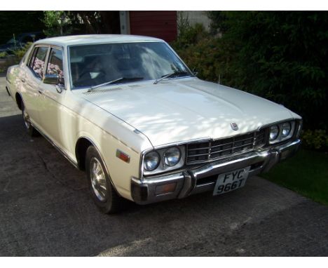 A 1979 Datsun 280c Cedric four door saloon, registration number FYC 966T, chassis number P330-022470, engine number L28-29738