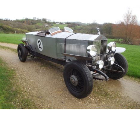 A 1930 Rolls-Royce 20/25 hp Brooklands Sluggard special, registration number DXP 567, chassis number GSR50, engine number Q90