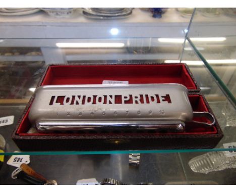 A Harmonica in case