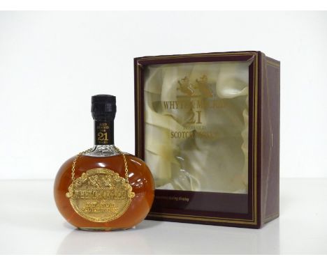 1 75-cl bt Whyte &amp; Mackay 21YO Scotch Whisky 43% lined presentation case