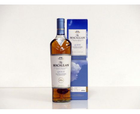 1 70-cl bt The Macallan Quest Highland Single Malt Scotch Whisky 40% oc