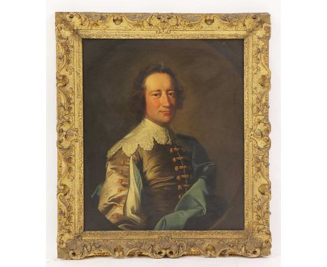 Thomas Hudson (1701-1779)Portrait of Samuel Armytage (1713-1793), half length, in Van Dyck costumeinscribed 'Samuel Armytage,