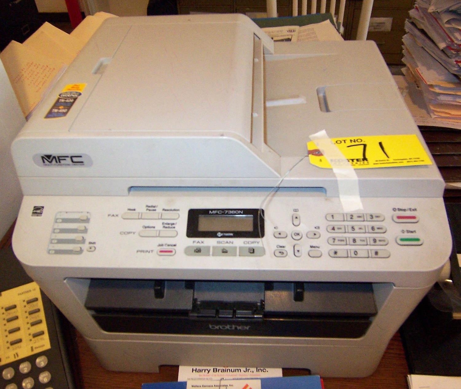 BROTHER MFC-7360N FAX / PRINTER