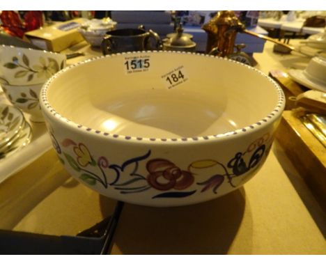 Poole Pottery large fruit bowl