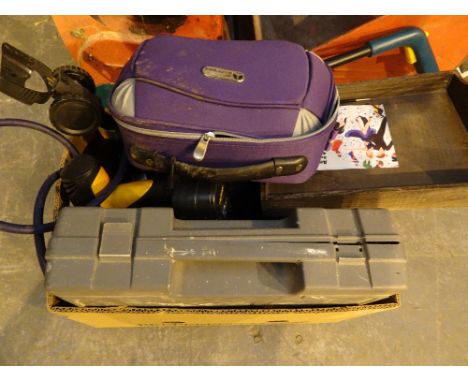 Box of mixed tools