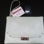 Cavalli Class, City Glam Style CEN.005, Ladies Leather Clutch Bag in Light Green with Gold Detail.