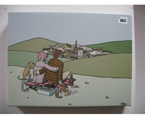 After Pete Mckee 'A Perfect Day' Canvas Print, 30 x 41cm.