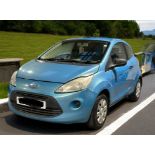 2009 FORD KA STUDIO 1.2L **(ONLY 90K MILEAGE)** >>--NO VAT ON HAMMER--<<