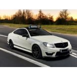 2013 MERCEDES-BENZ C63 AMG COUPE 6.2L PETROL >>--NO VAT ON HAMMER--<<