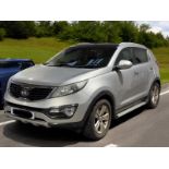 2013 KIA SPORTAGE 2 CRDI 1.7L DIESEL – MANUAL – SILVER >>--NO VAT ON HAMMER--<<