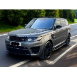 2017 LAND ROVER RANGE ROVER SPORT SVR V8 AUTO – 60K MILES >>--NO VAT ON HAMMER--<<