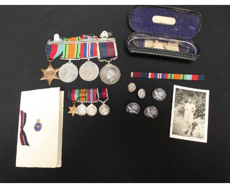 A WW2 medal group to 363400 Flight Sargent W.F. Garton, comprising LGSC medal, 1939-45 Star, Defence and War medal, together 